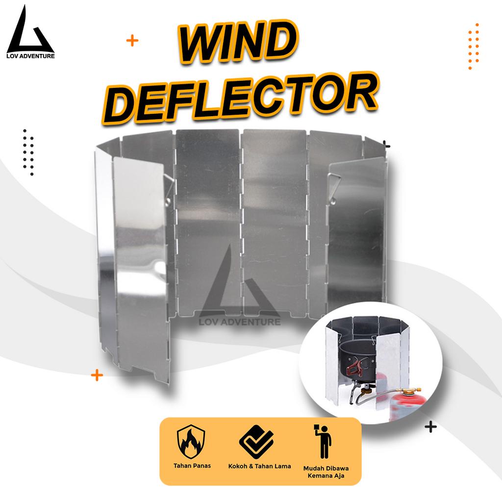 Wind Deflector/Penahan Angin Kompor Portable Camping Outdoor – A220