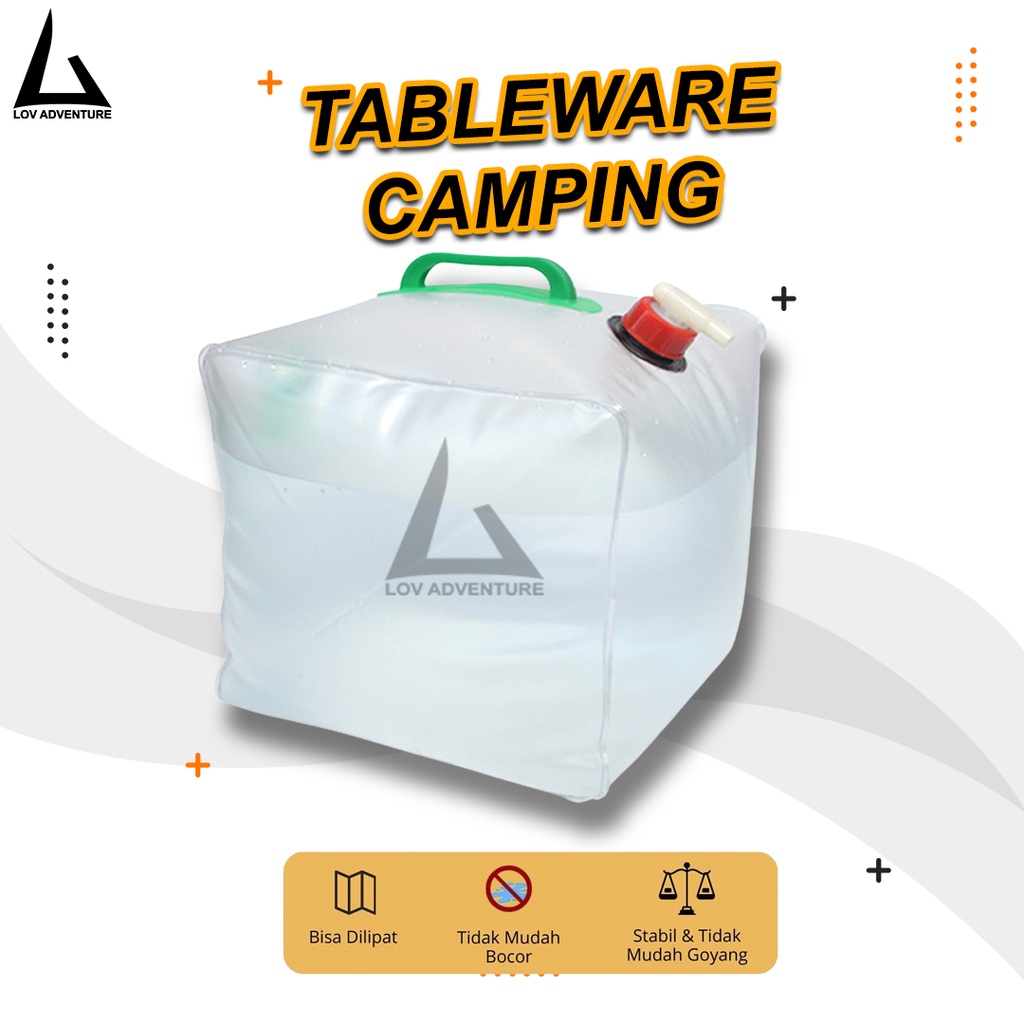 Kantong Air / Jerigen Portable Camping Water Storage 20 Liter – A189